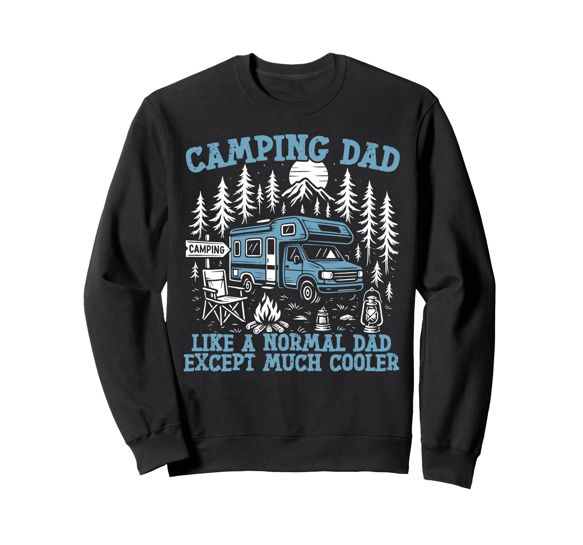 Motorhome Camping Family Camping Sweatshirt - Novelty Apparel Men Women - T-Shirt, Sweatshirt, Hoodie