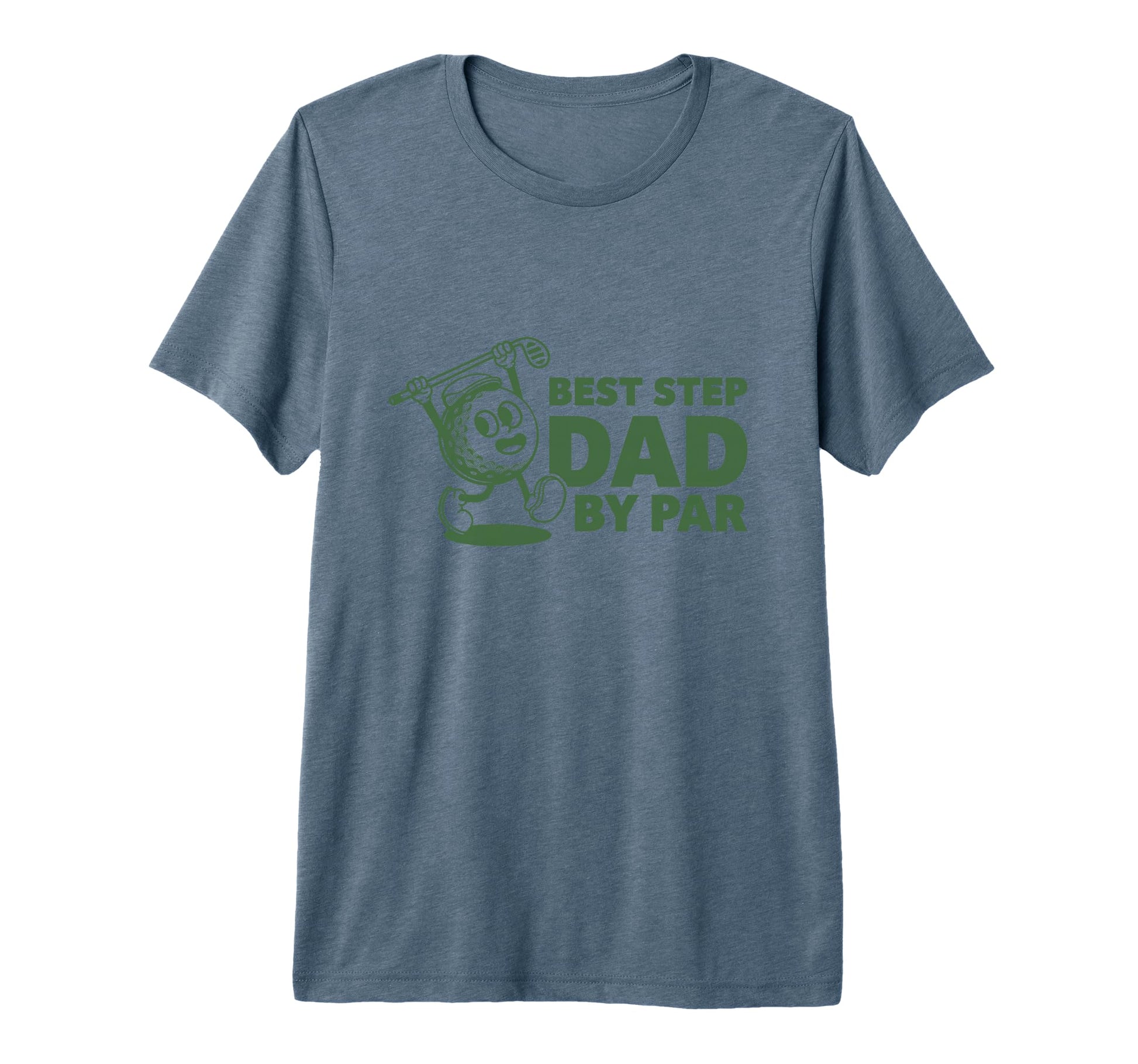 Best Step Dad Par Funny Golf Gift T-Shirt - Custom Art Print for Adults - T-Shirt, Sweatshirt, Hoodie
