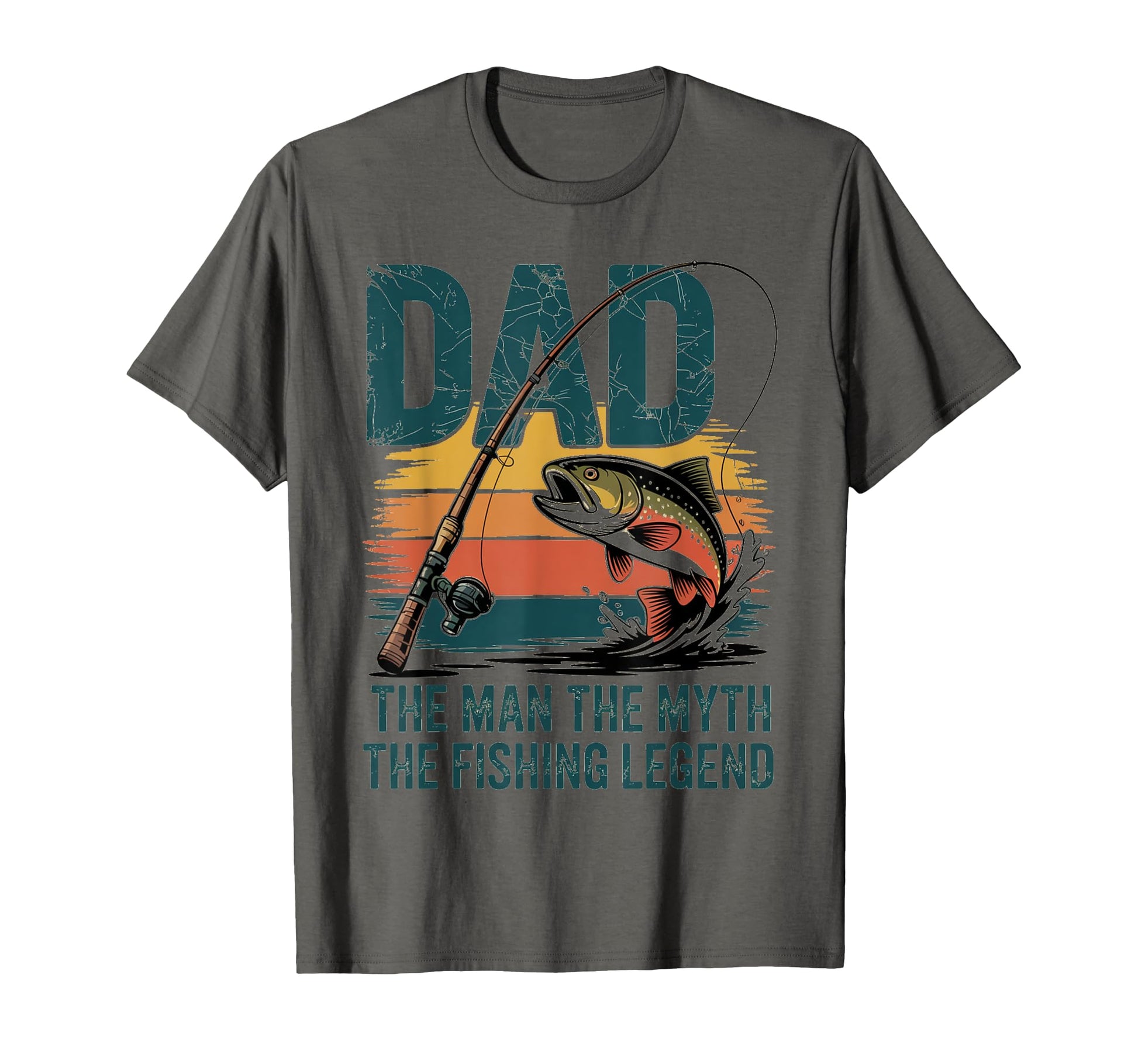 Dad Myth Fishing Legend Fisherman T-Shirt - Streetwear Style Men Women - T-Shirt, Sweatshirt, Hoodie
