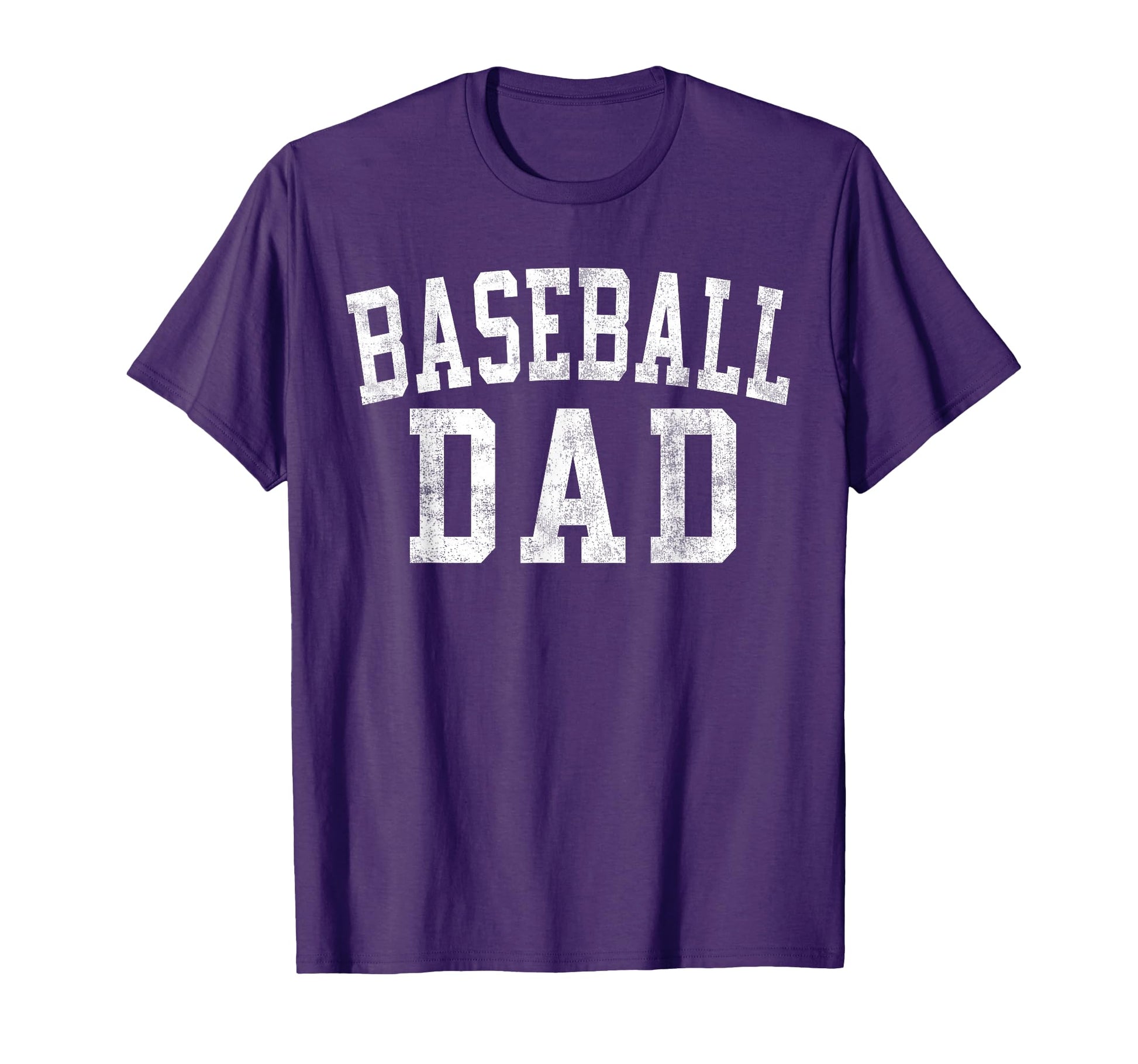 Baseball Dad Bold Font Fathers Day T-Shirt - Minimalist Print Men Women - T-Shirt, Sweatshirt, Hoodie