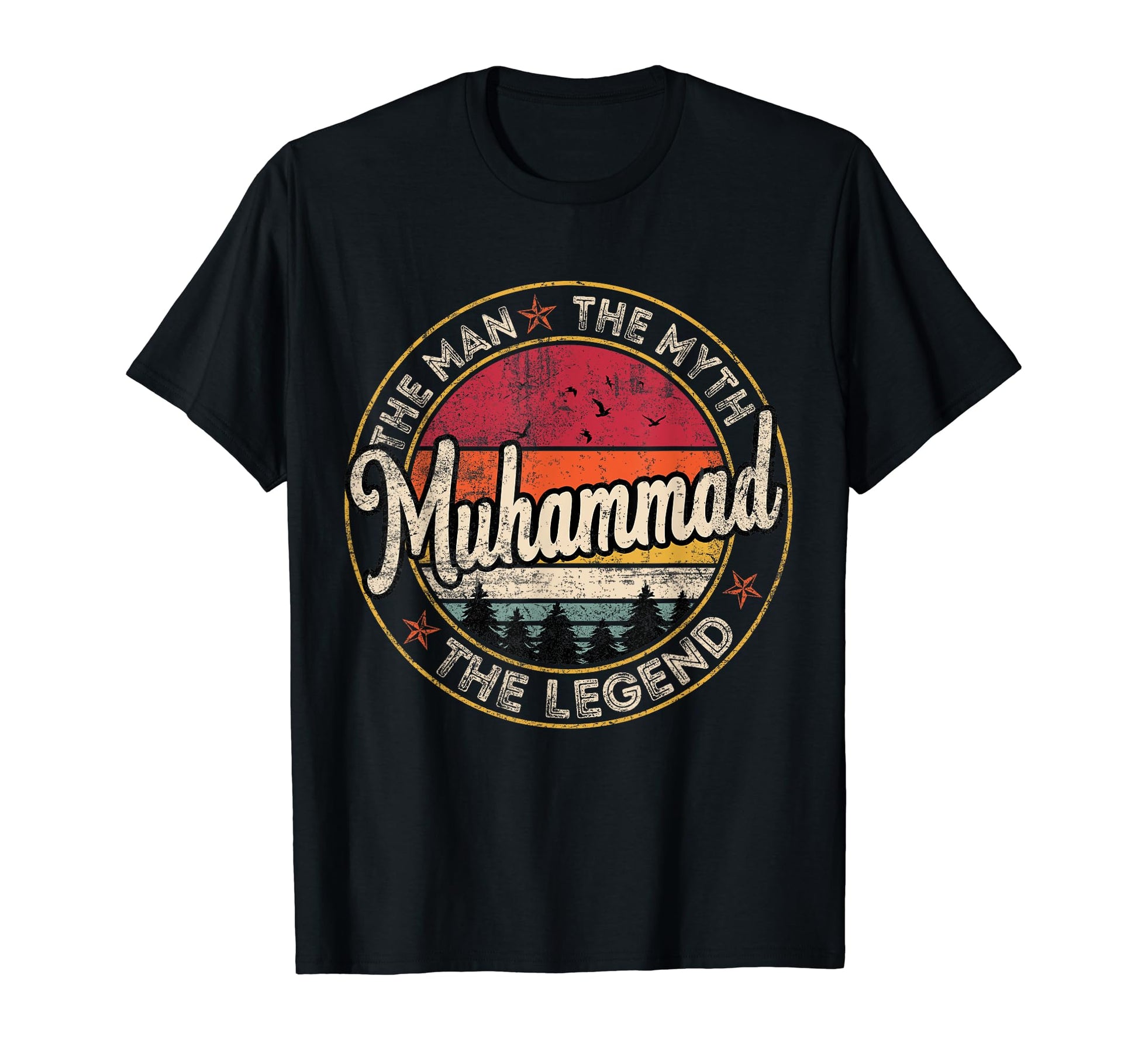 Muhammad Myth Legend Personalized Name T-Shirt - Novelty Apparel Unisex - T-Shirt, Sweatshirt, Hoodie