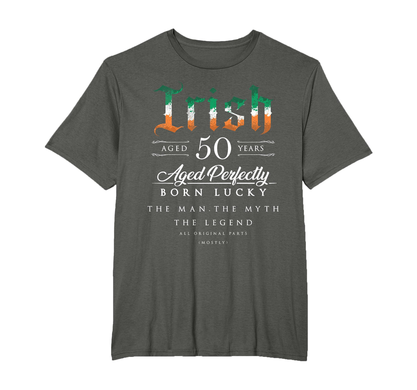 50Th Birthday Gift Irish Age 50 T-Shirt - Fun Novelty Design Men Women - T-Shirt, Sweatshirt, Hoodie