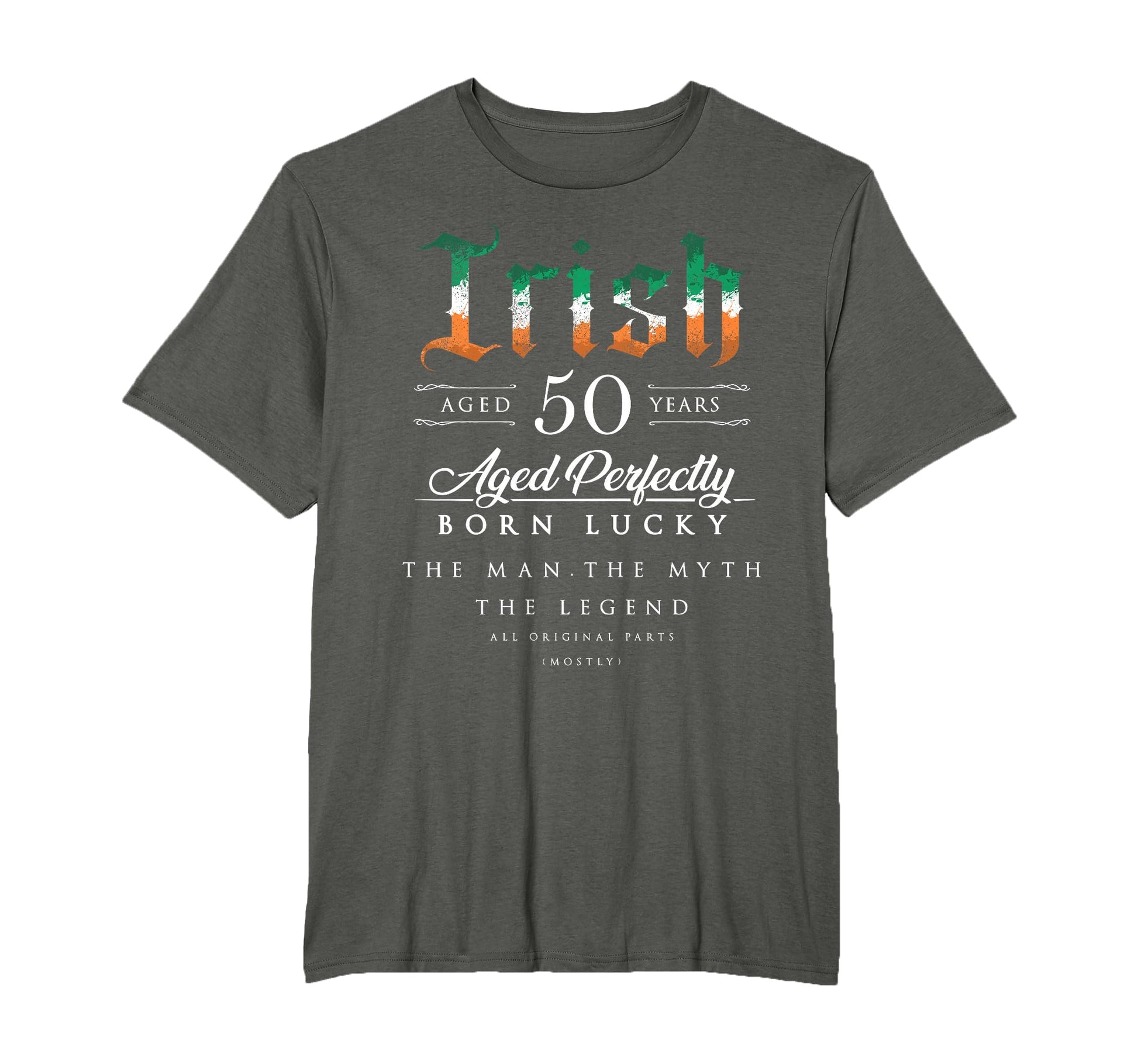 50Th Birthday Gift Irish Age 50 T-Shirt - Fun Novelty Design Men Women - T-Shirt, Sweatshirt, Hoodie