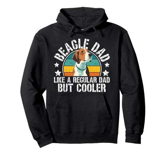 Beagle Dad Beagle Beagle Father Hoodie - Trendy Graphic Men Women - T-Shirt, Sweatshirt, Hoodie