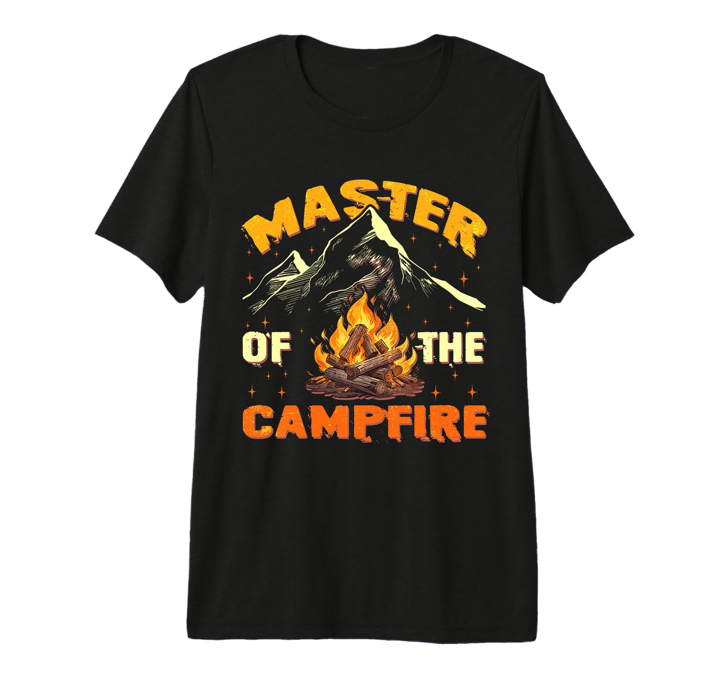 Master Campfire Dad Camping Tri Blend T-Shirt - Casual Everyday Wear Unisex - T-Shirt, Sweatshirt, Hoodie