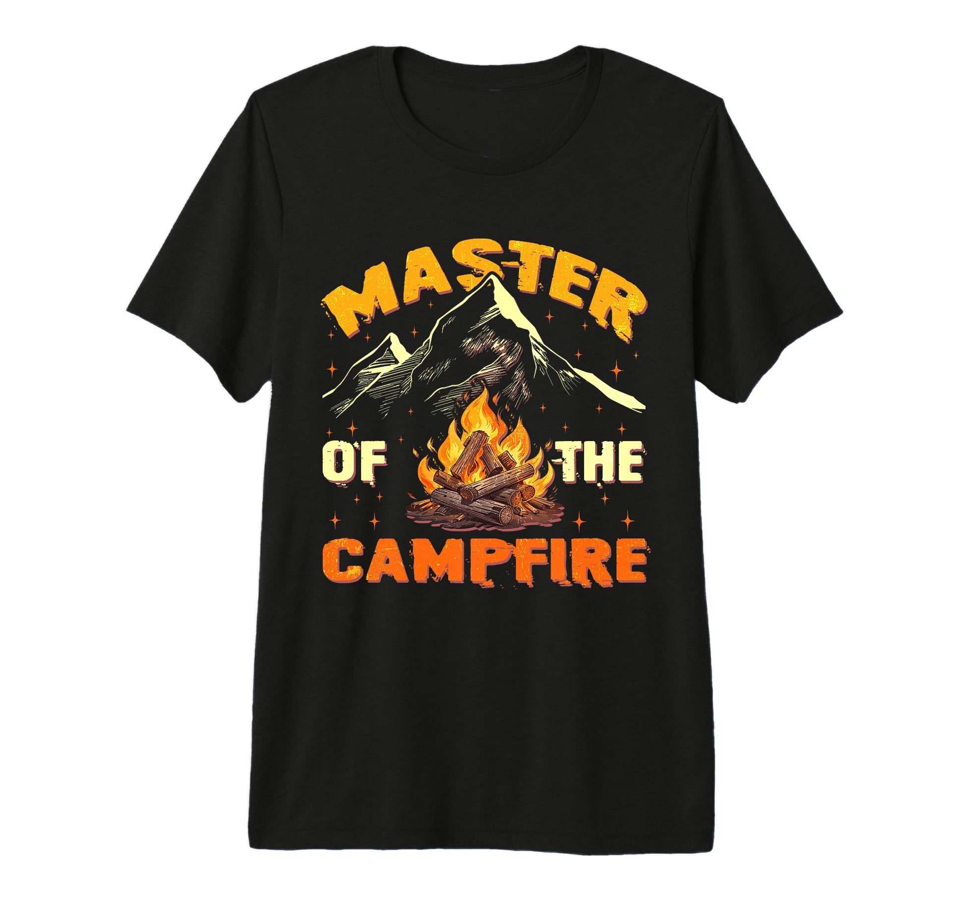 Master Campfire Dad Camping Tri Blend T-Shirt - Casual Everyday Wear Unisex - T-Shirt, Sweatshirt, Hoodie