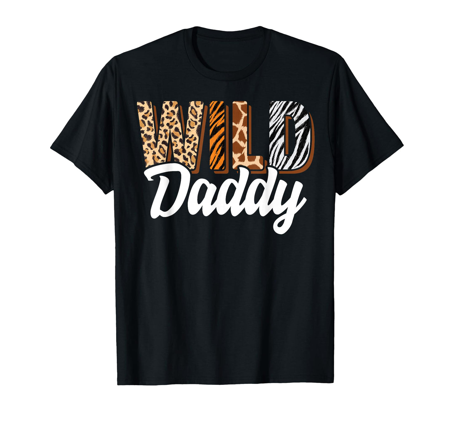 Wild Daddy Zoo Born Two Be Wild B Day T-Shirt - Custom Art Print Unisex - T-Shirt, Sweatshirt, Hoodie