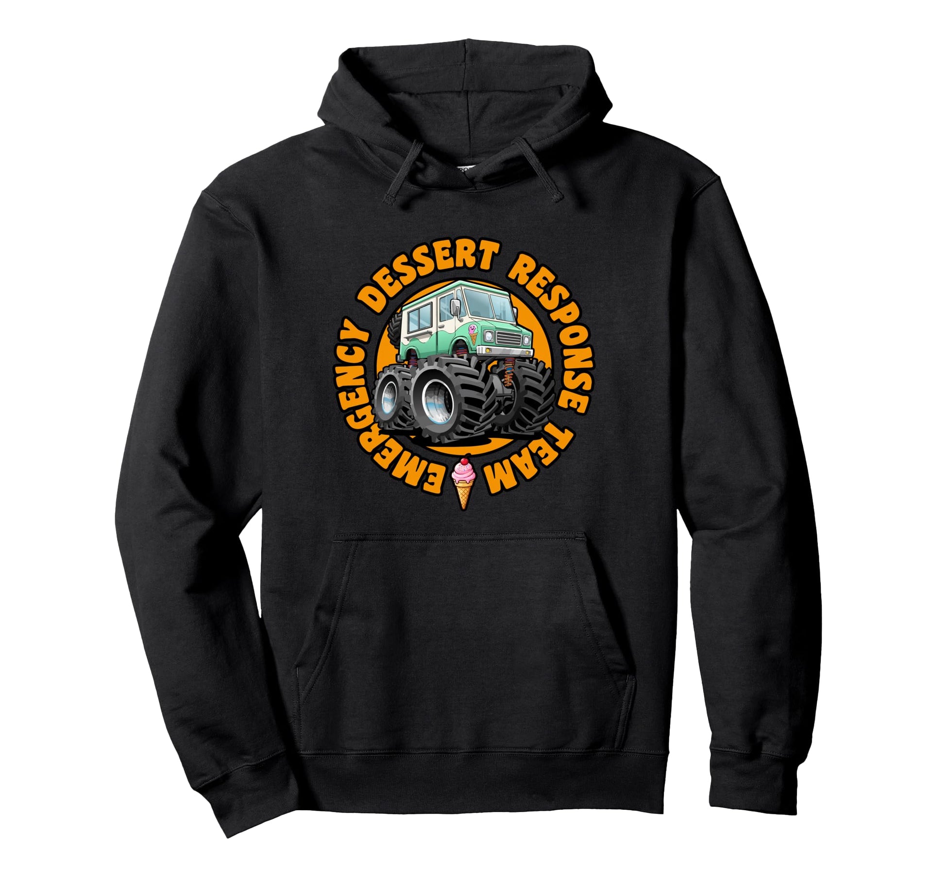 Funny Emergency Dessert Response Team Hoodie - Custom Art Print for Adults - T-Shirt, Sweatshirt, Hoodie