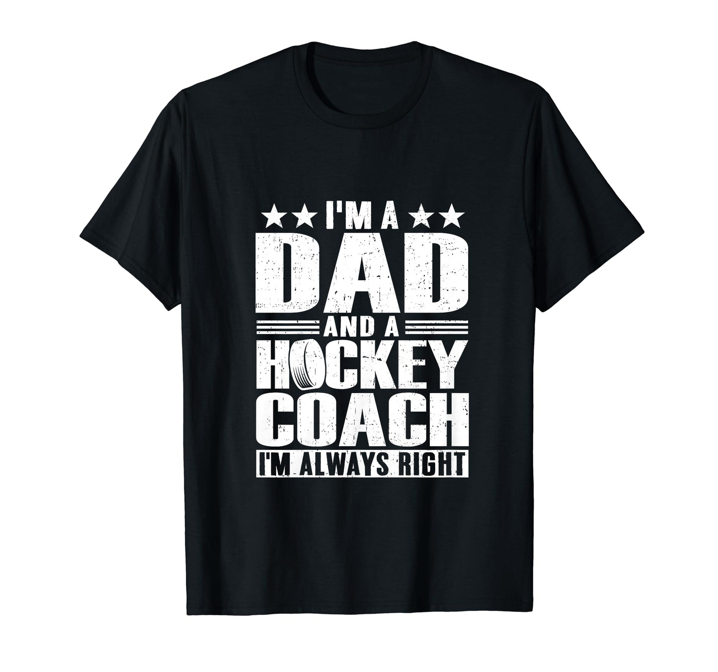 Dad Hockey Coach Fathers Day From T-Shirt - Streetwear Style Unisex - T-Shirt, Sweatshirt, Hoodie