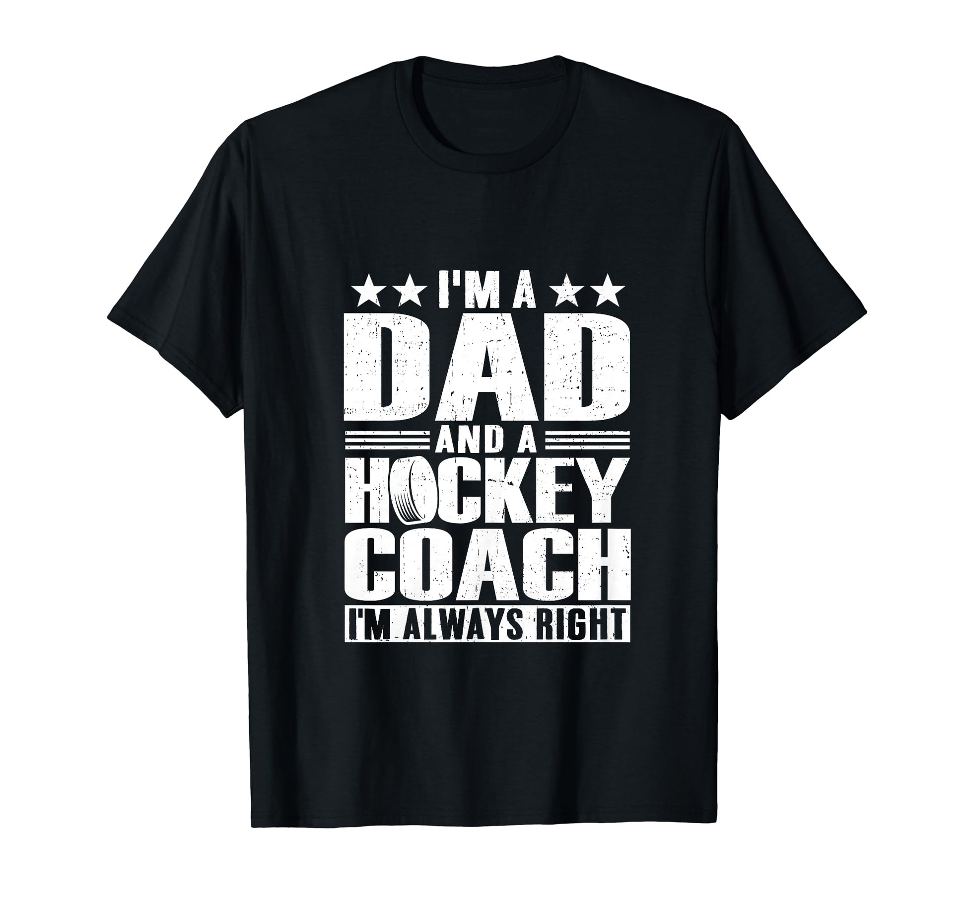 Dad Hockey Coach Fathers Day From T-Shirt - Streetwear Style Unisex - T-Shirt, Sweatshirt, Hoodie