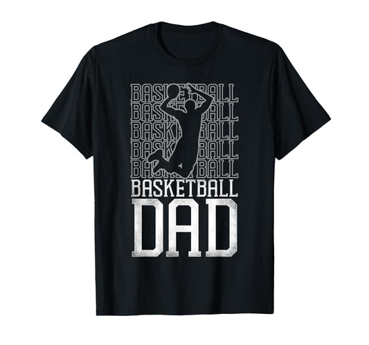 Basketball Bball Dad Family Matching T-Shirt - Casual Everyday Wear Unisex - T-Shirt, Sweatshirt, Hoodie