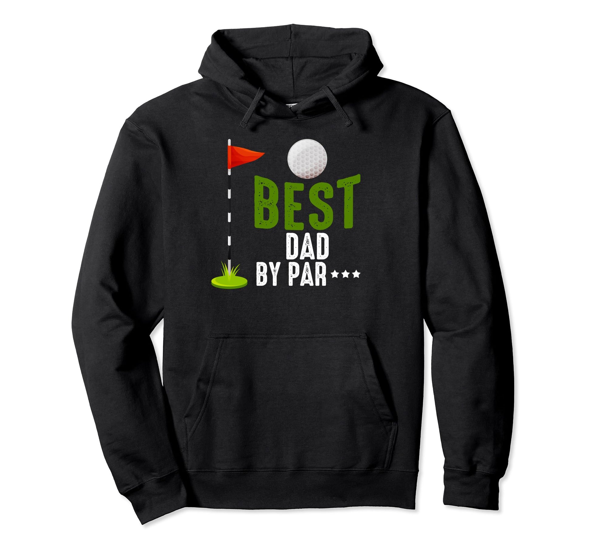 Best Dad Par Funny Golf Family Hoodie - Fun Novelty Design for Adults - T-Shirt, Sweatshirt, Hoodie