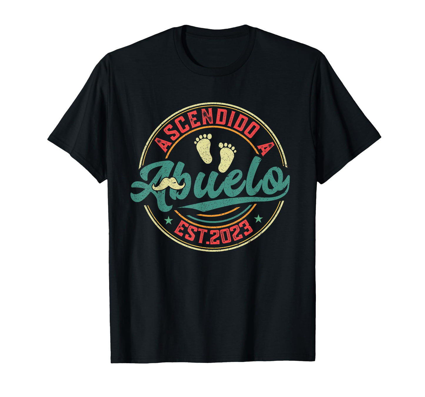 Promoted To Grandpa 2023 Advertise First T-Shirt - Trendy Graphic Unisex - T-Shirt, Sweatshirt, Hoodie