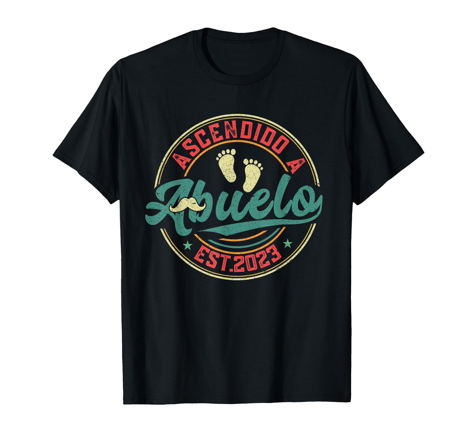 Promoted To Grandpa 2023 Advertise First T-Shirt - Trendy Graphic Unisex - T-Shirt, Sweatshirt, Hoodie