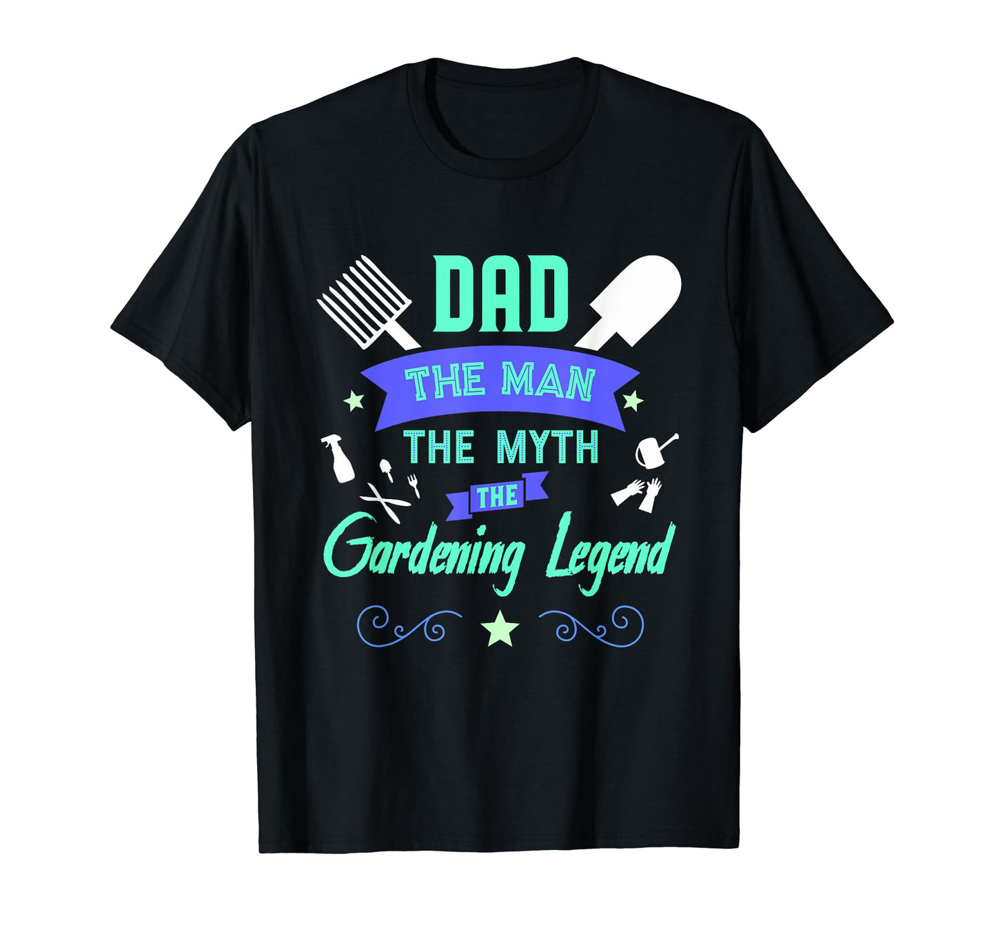 Dad Myth Gardening Legend Hoodie - Novelty Apparel Men Women - T-Shirt, Sweatshirt, Hoodie