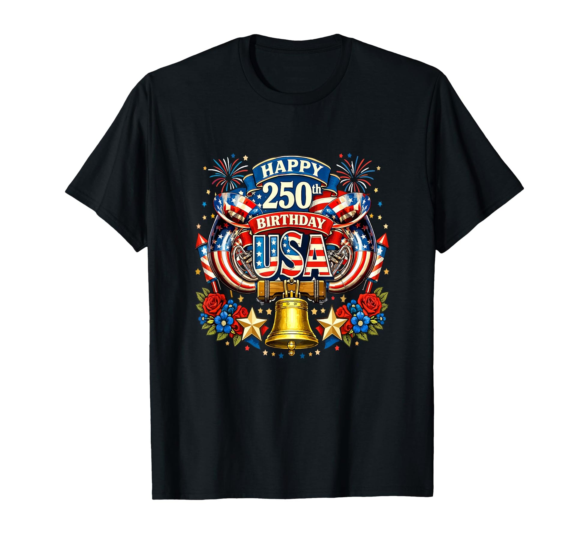 Happy 250Th Birthday Usa 4Th July Us T-Shirt - Minimalist Print Men Women - T-Shirt, Sweatshirt, Hoodie