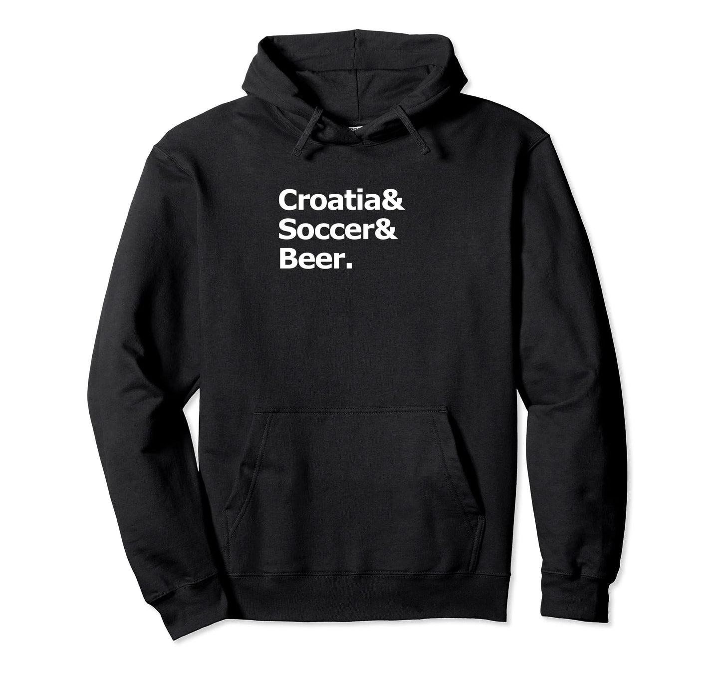 Croatia Soccer Beer Football Croatian Hoodie - Custom Art Print for Adults - T-Shirt, Sweatshirt, Hoodie