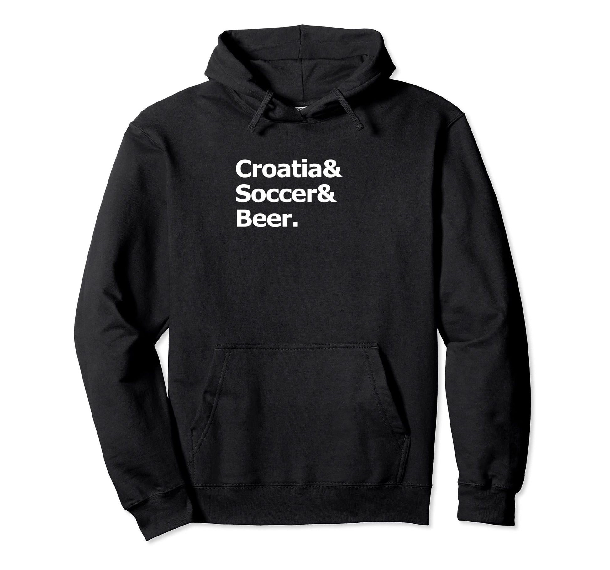 Croatia Soccer Beer Football Croatian Hoodie - Custom Art Print for Adults - T-Shirt, Sweatshirt, Hoodie