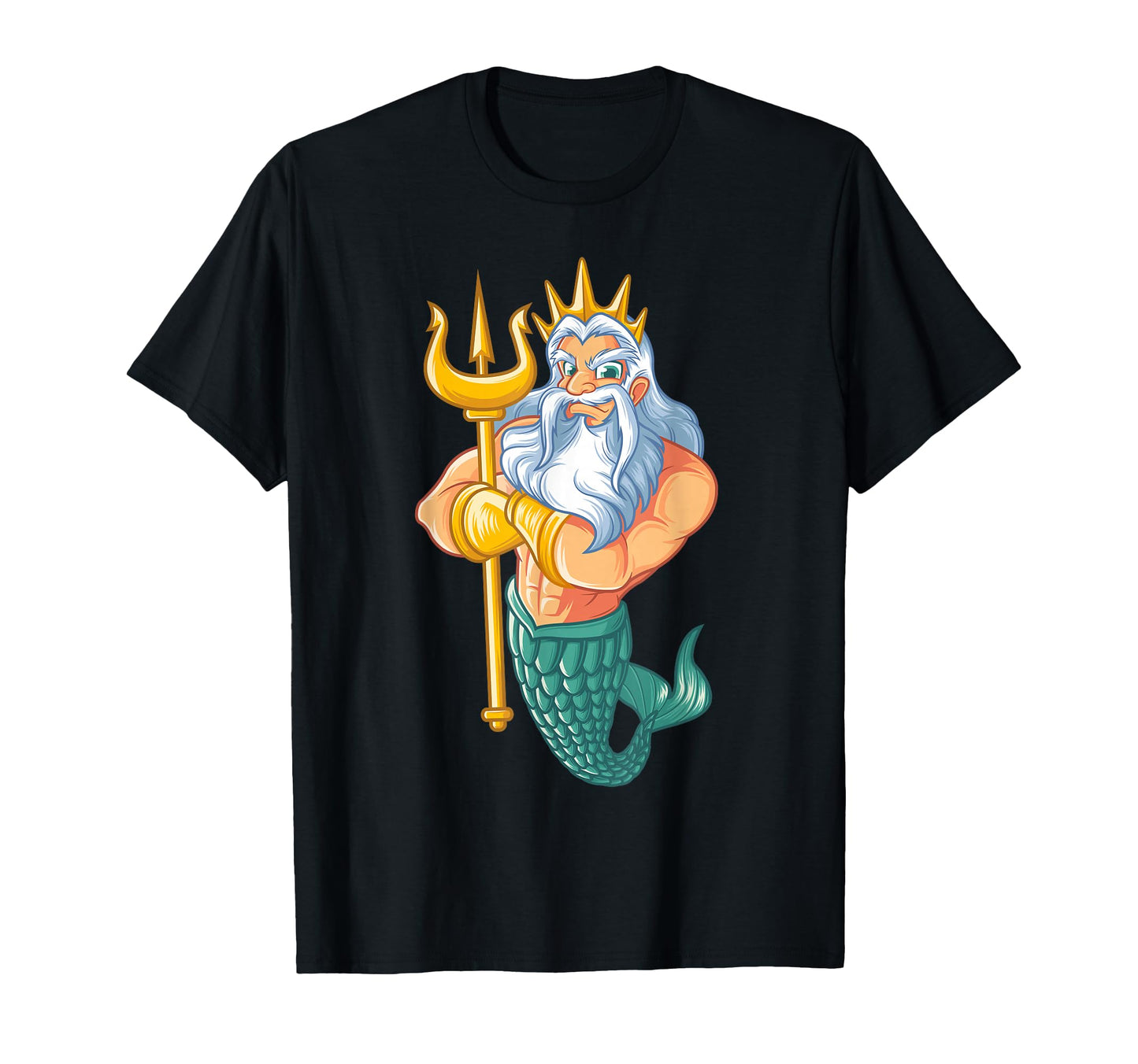 Mermaid Security Funny Merman Swimming T-Shirt - Graphic Print for Adults - T-Shirt, Sweatshirt, Hoodie