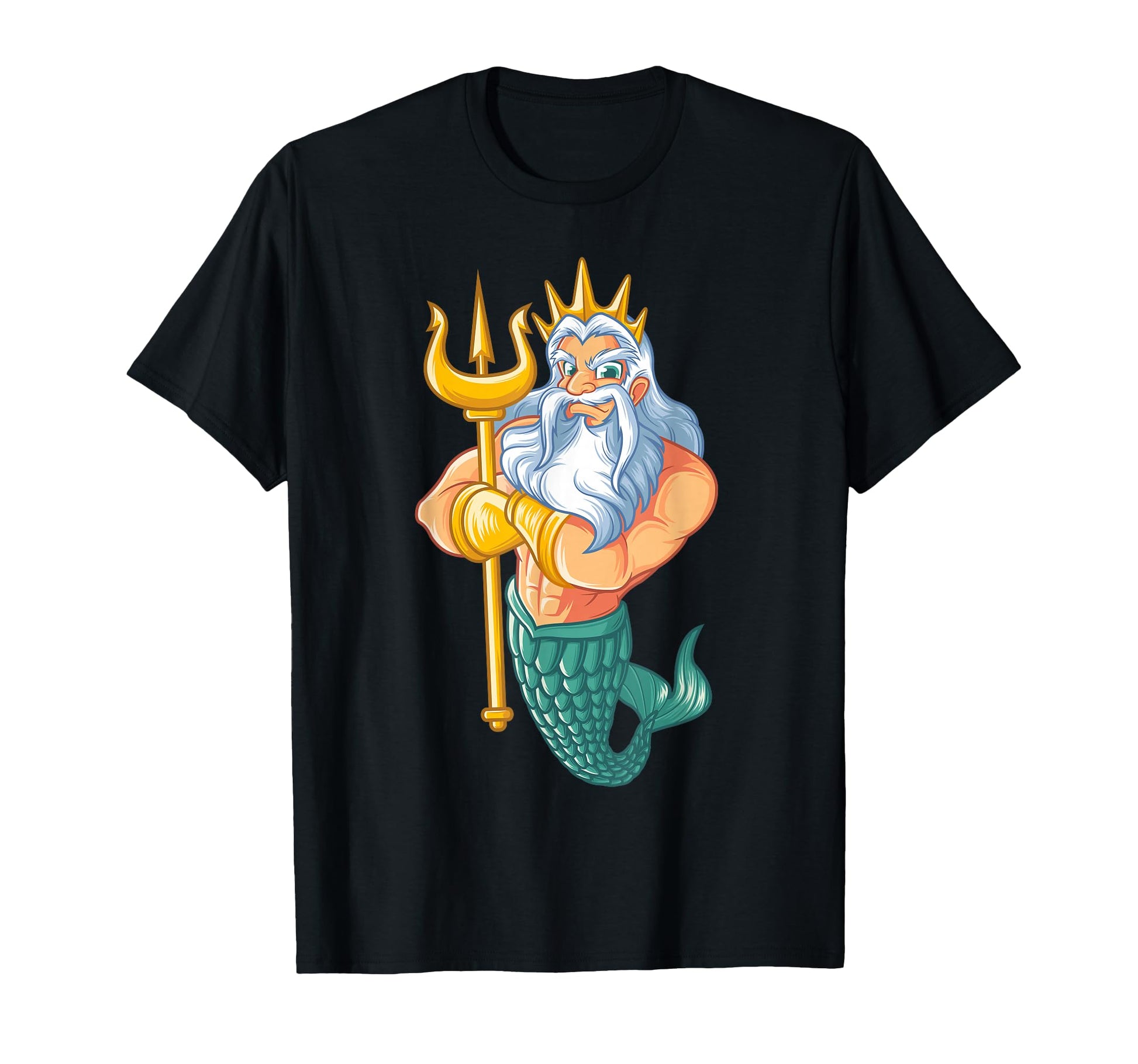 Mermaid Security Funny Merman Swimming T-Shirt - Graphic Print for Adults - T-Shirt, Sweatshirt, Hoodie