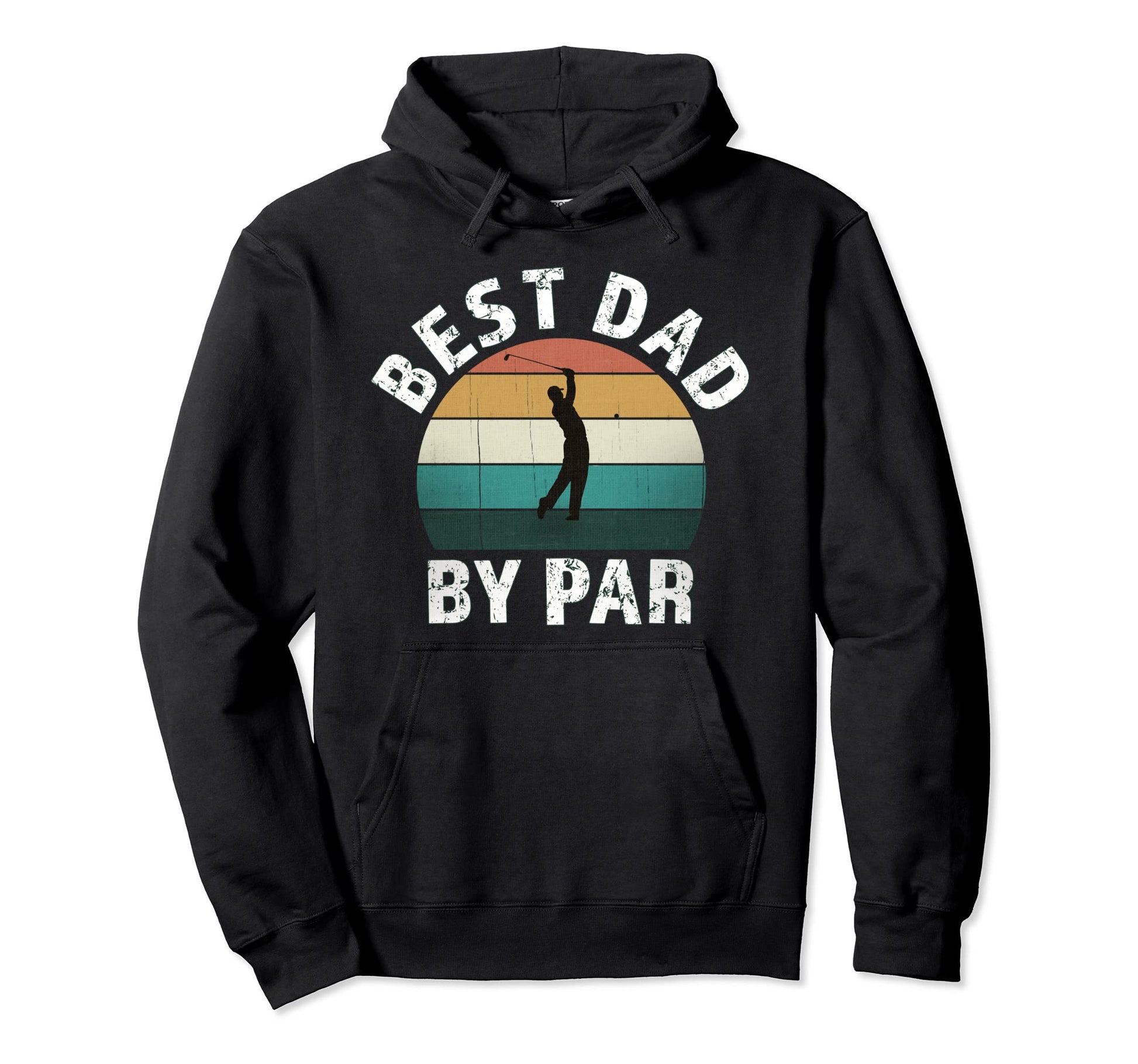 Golfer Dad Fun Sunset Father Hoodie - Casual Everyday Wear for Adults - T-Shirt, Sweatshirt, Hoodie