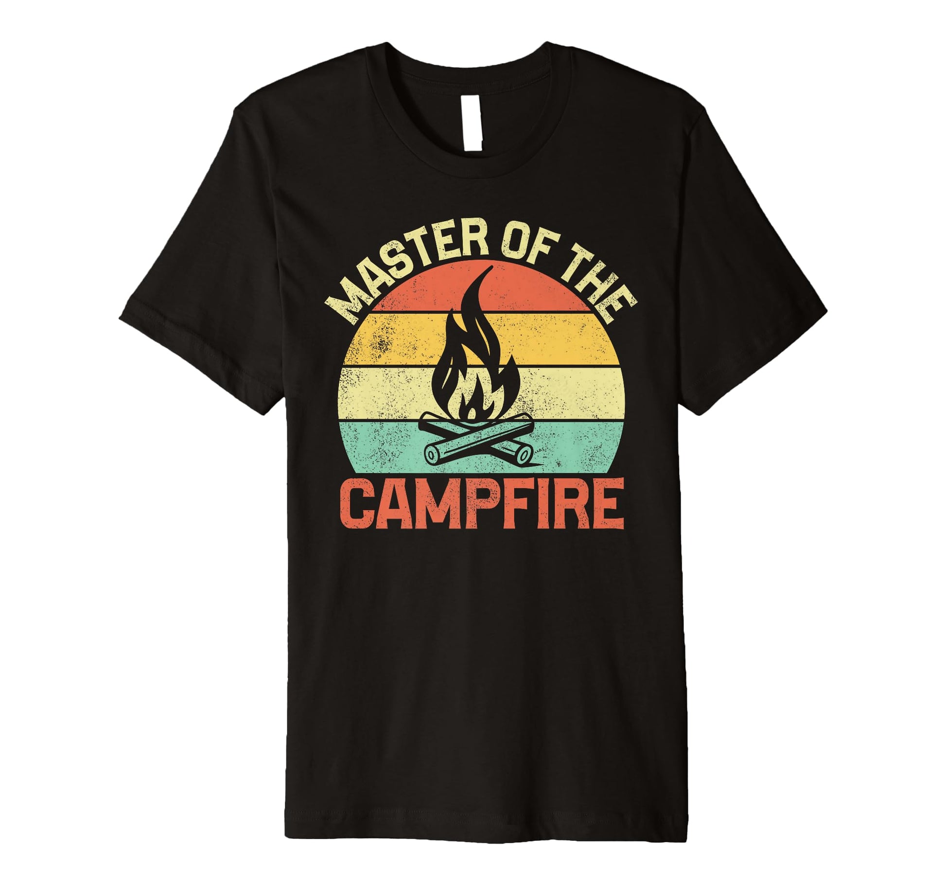 Mens Campfire Dad Master Campfire Outdoor T-Shirt - Trendy Graphic Unisex - T-Shirt, Sweatshirt, Hoodie