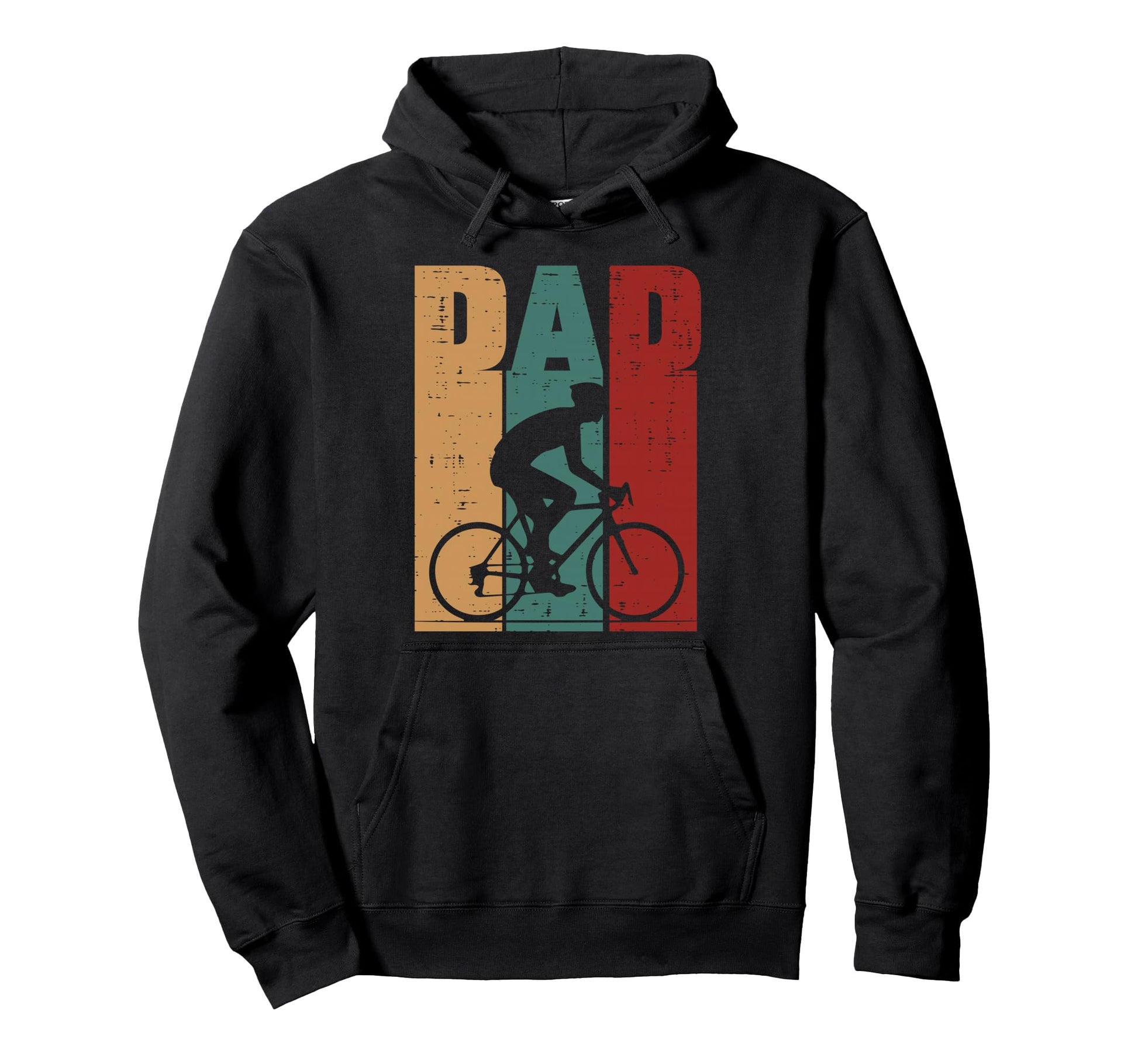 Fathers Day Dad Bicycle Bike Biker Hoodie - Graphic Print Men Women - T-Shirt, Sweatshirt, Hoodie