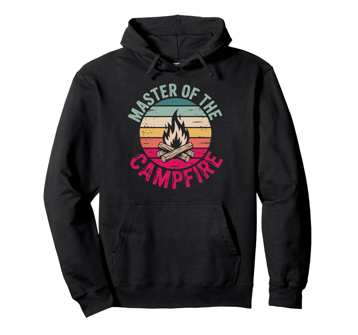 Master Campfire Dad Camping Gifts Hoodie - Novelty Apparel for Adults - T-Shirt, Sweatshirt, Hoodie