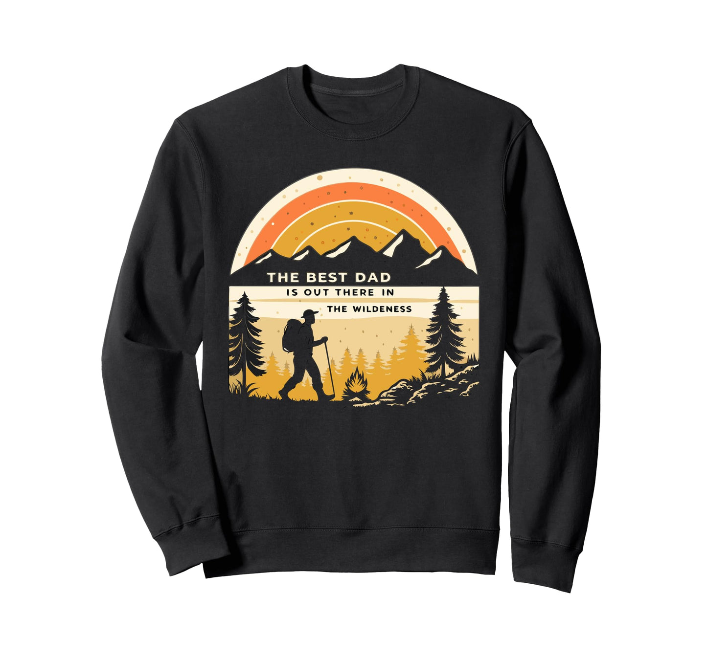 Best Dad Fathers Day Camping Sweatshirt - Streetwear Style for Adults - T-Shirt, Sweatshirt, Hoodie