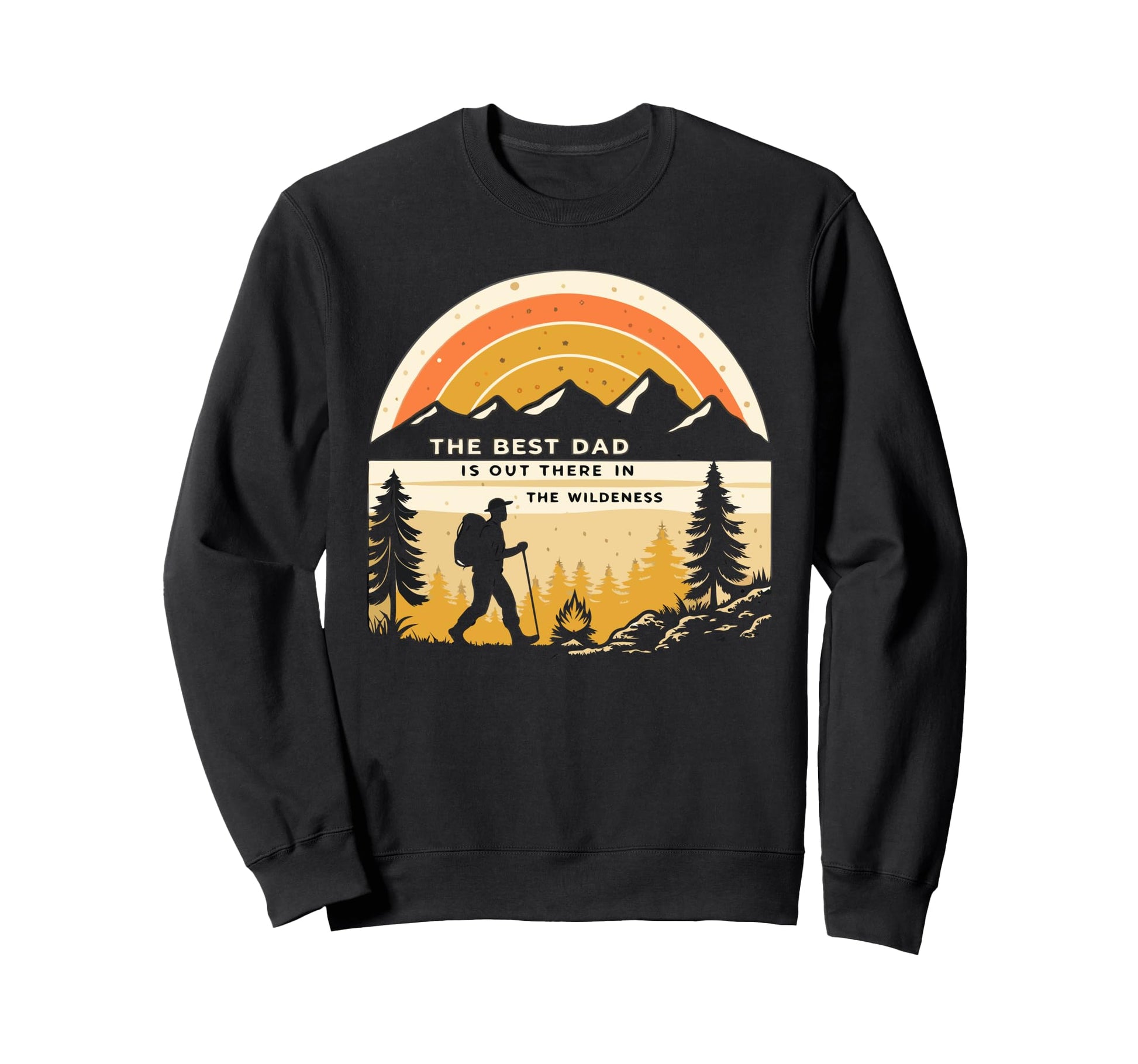 Best Dad Fathers Day Camping Sweatshirt - Streetwear Style for Adults - T-Shirt, Sweatshirt, Hoodie