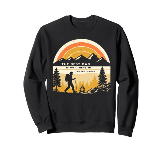 Best Dad Fathers Day Camping Sweatshirt - Streetwear Style for Adults - T-Shirt, Sweatshirt, Hoodie