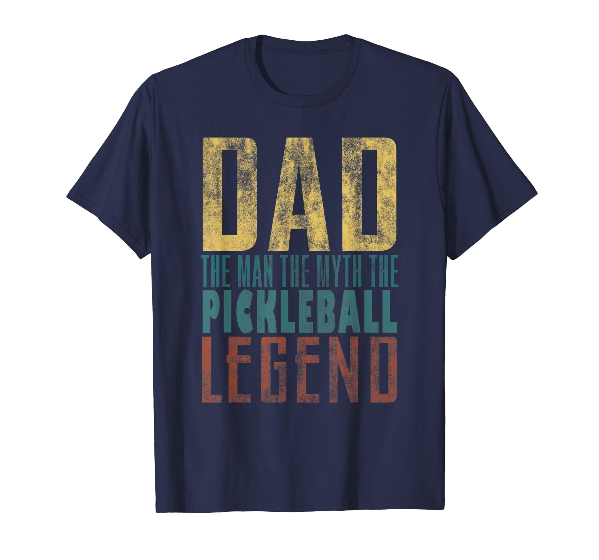 Mens Fathers Day Pickleball Legend Dad T-Shirt - Custom Art Print Unisex - T-Shirt, Sweatshirt, Hoodie
