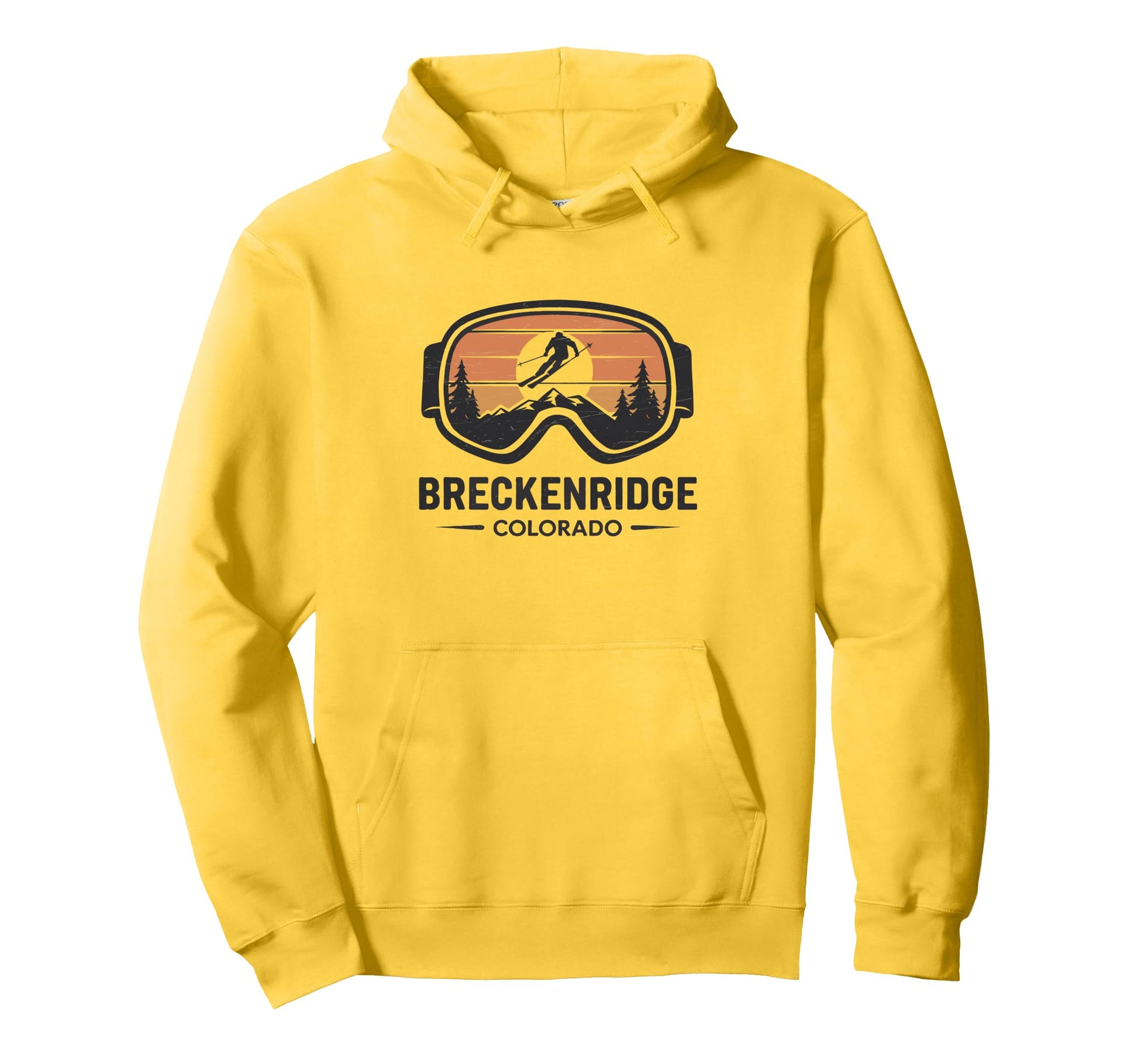 Breckenridge Colorado Ski Resort Ski Hoodie - Novelty Apparel Men Women - T-Shirt, Sweatshirt, Hoodie