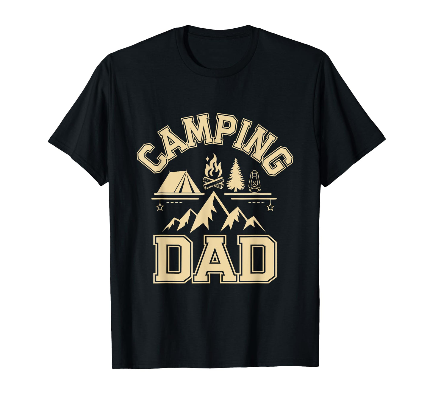 Camping Dad Camper Vacation Family T-Shirt - Trendy Graphic Men Women - T-Shirt, Sweatshirt, Hoodie