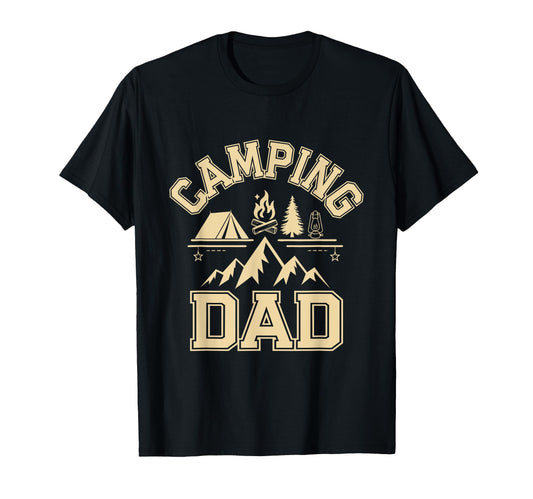 Camping Dad Camper Vacation Family T-Shirt - Trendy Graphic Men Women - T-Shirt, Sweatshirt, Hoodie