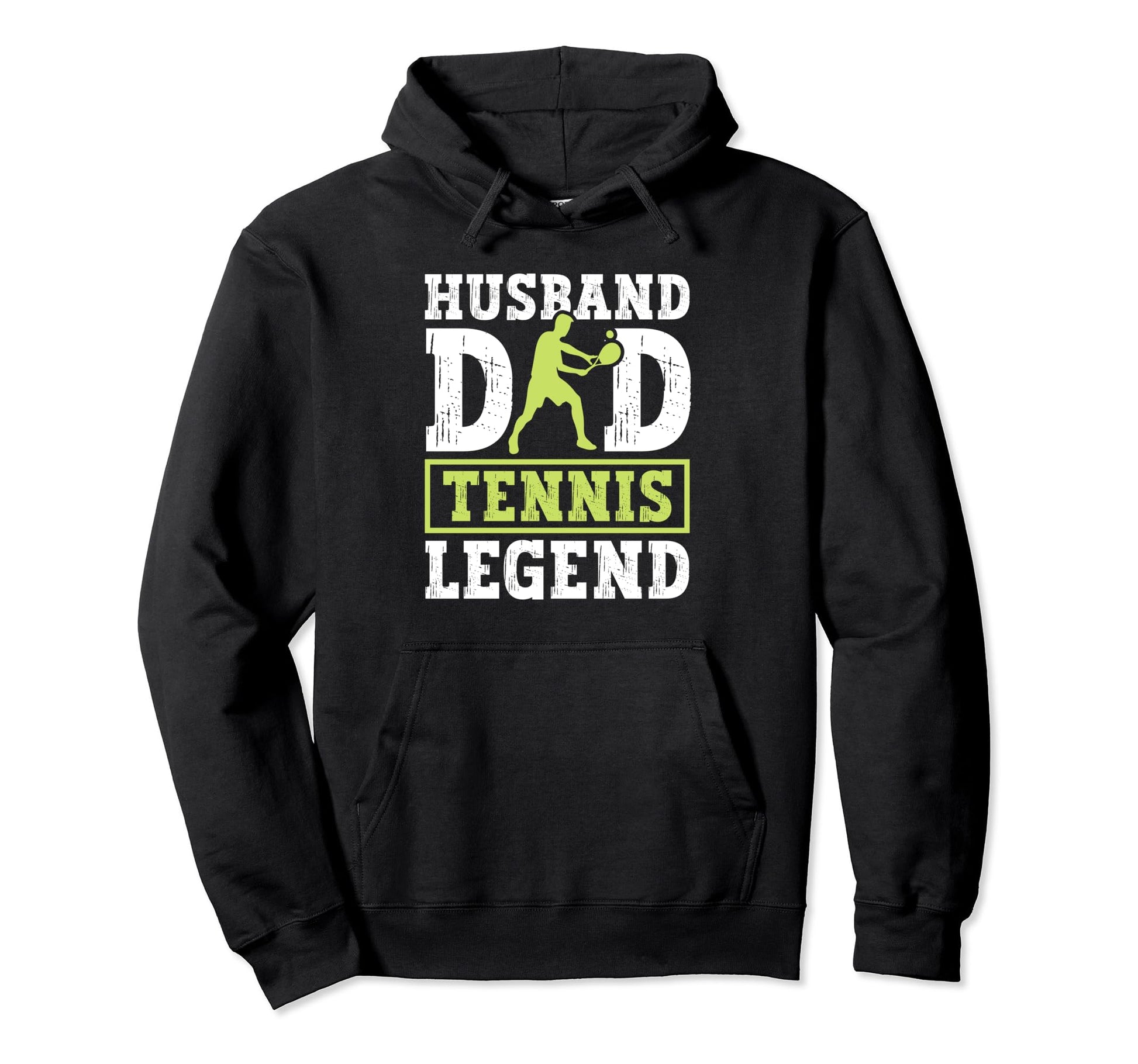 Husband Dad Tennis Legend Funny Hoodie - Aesthetic Graphic Men Women - T-Shirt, Sweatshirt, Hoodie