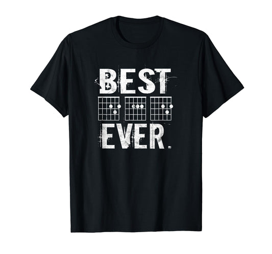 Best Guitar Clef Chord Diagram T-Shirt - Casual Everyday Wear Men Women - T-Shirt, Sweatshirt, Hoodie