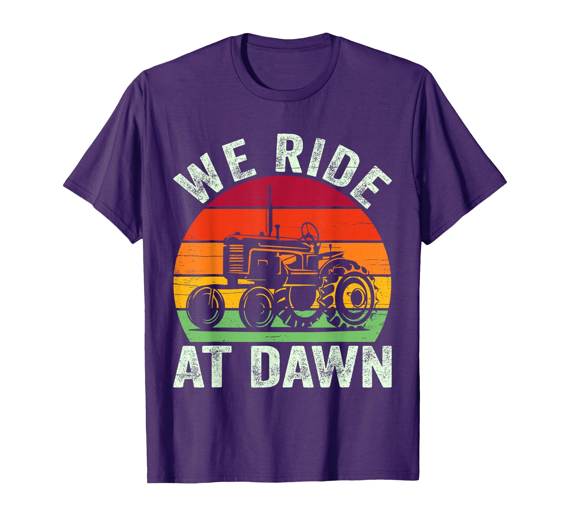 We Ride Dawn Lawn Mower Farmer Dad T-Shirt - Aesthetic Graphic for Adults - T-Shirt, Sweatshirt, Hoodie