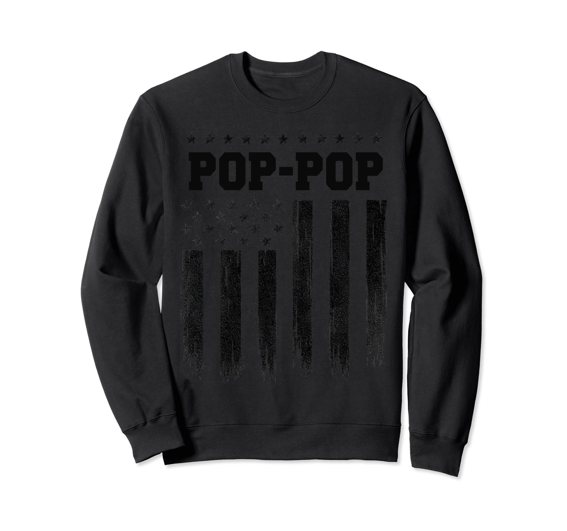 Distressed American Flag Sweatshirt - Streetwear Style for Adults - T-Shirt, Sweatshirt, Hoodie