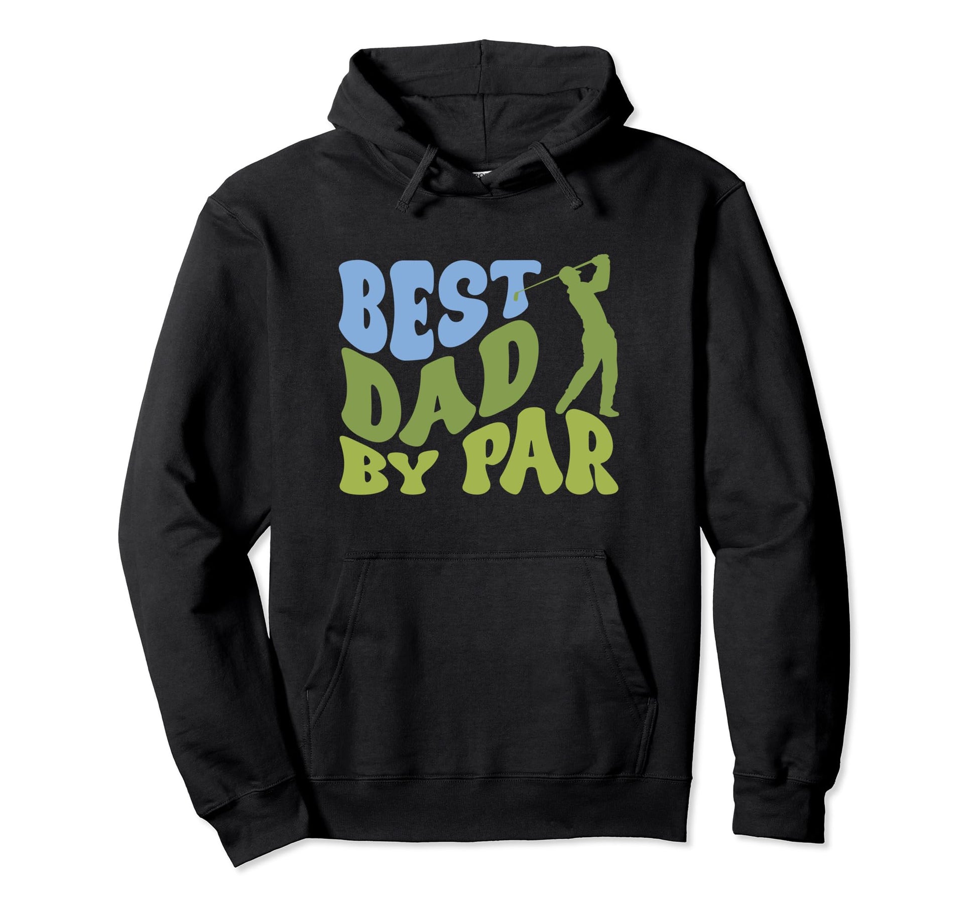 Best Dad Par Golf Parents Matching Hoodie - Minimalist Print Men Women - T-Shirt, Sweatshirt, Hoodie