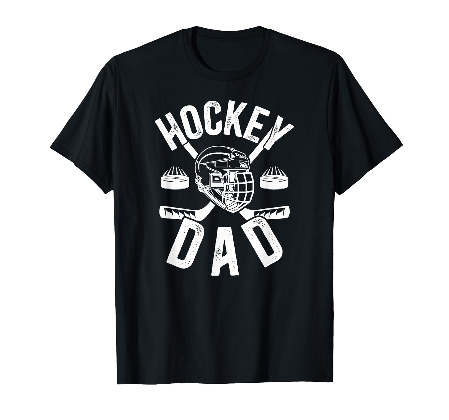 Hockey Dad Hockey Player Ice T-Shirt - Casual Everyday Wear Men Women - T-Shirt, Sweatshirt, Hoodie