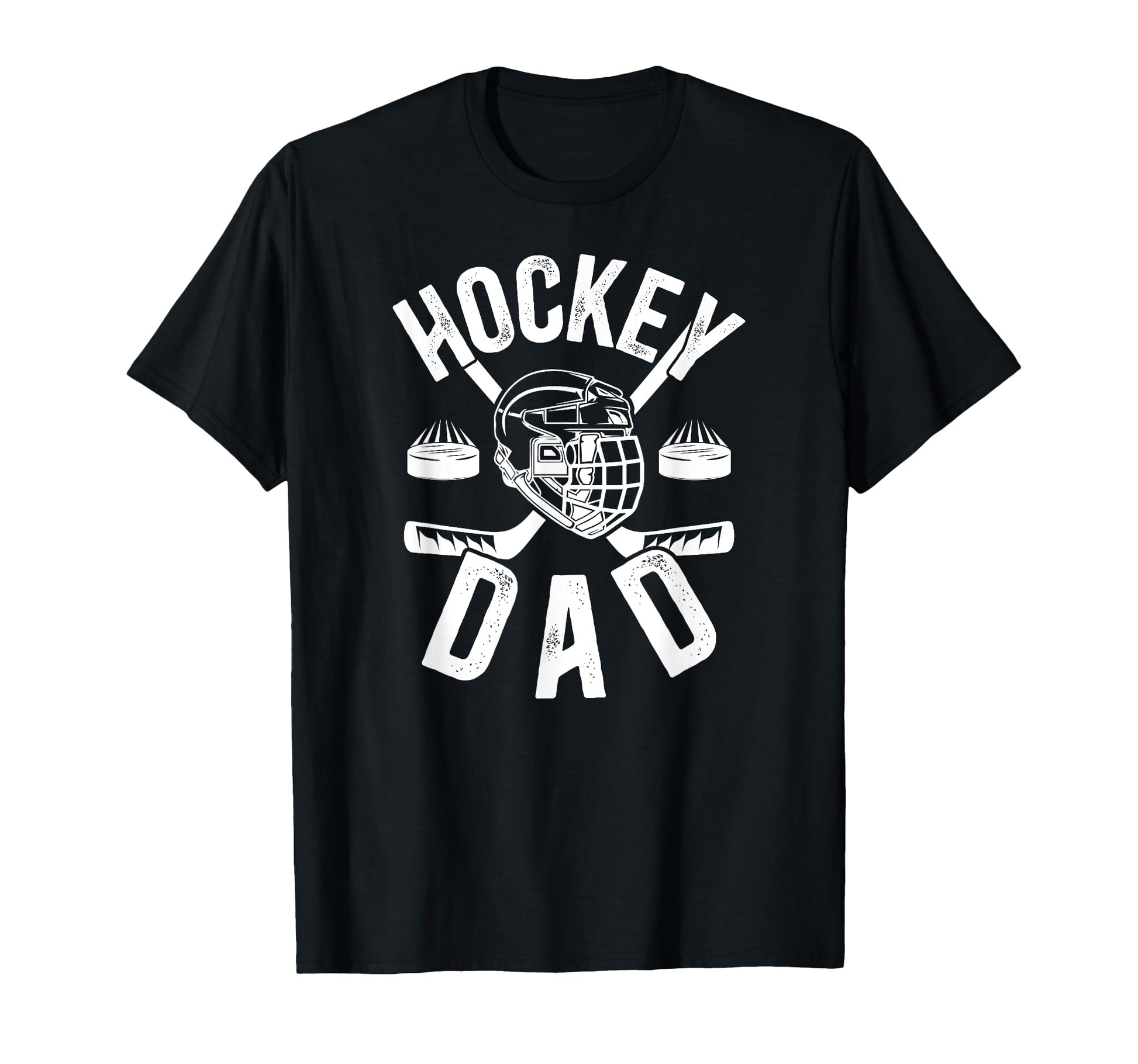 Hockey Dad Hockey Player Ice T-Shirt - Casual Everyday Wear Men Women - T-Shirt, Sweatshirt, Hoodie