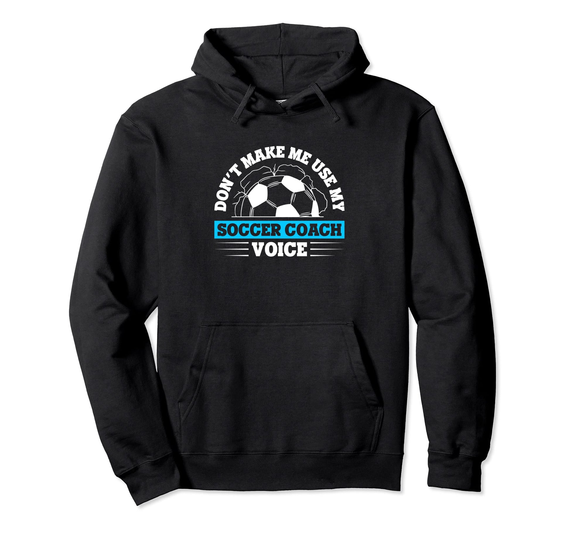 Coaching Soccer Dad Coach Soccer Coach Hoodie - Minimalist Print Unisex - T-Shirt, Sweatshirt, Hoodie