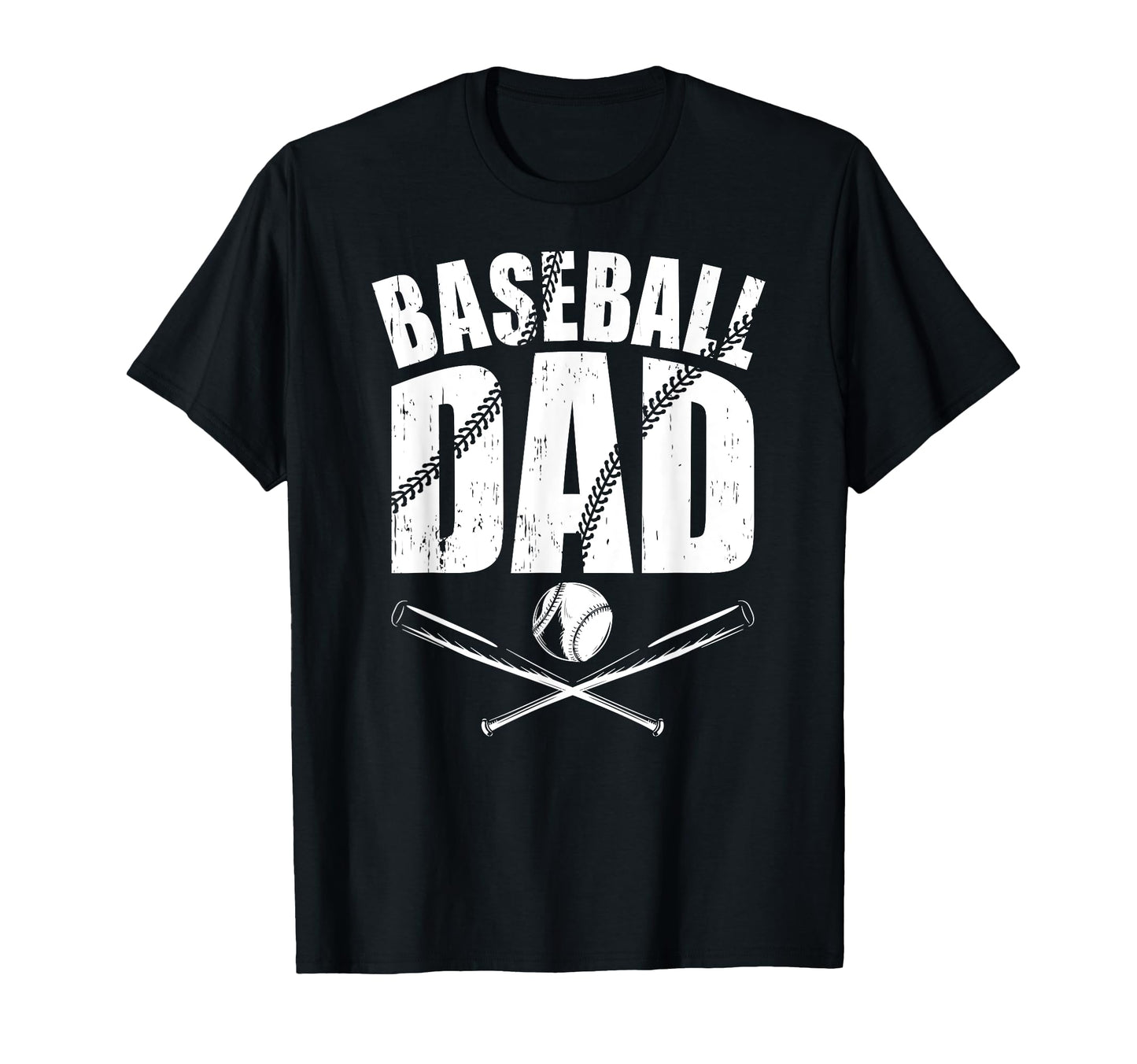 Baseball Dad T-Shirt - Minimalist Print Unisex - T-Shirt, Sweatshirt, Hoodie