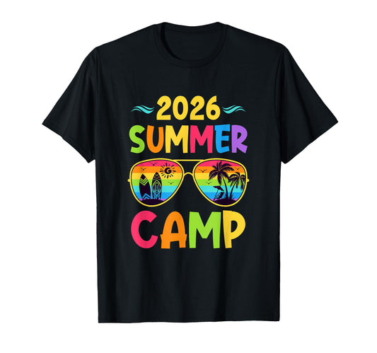 2026 Summer Camp 2026 Summer Vacation T-Shirt - Custom Art Print Unisex - T-Shirt, Sweatshirt, Hoodie