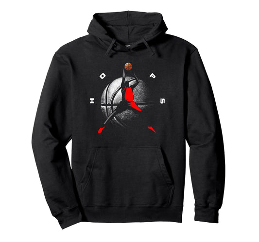 Basketball Hoodie - Casual Everyday Wear Men Women - T-Shirt, Sweatshirt, Hoodie