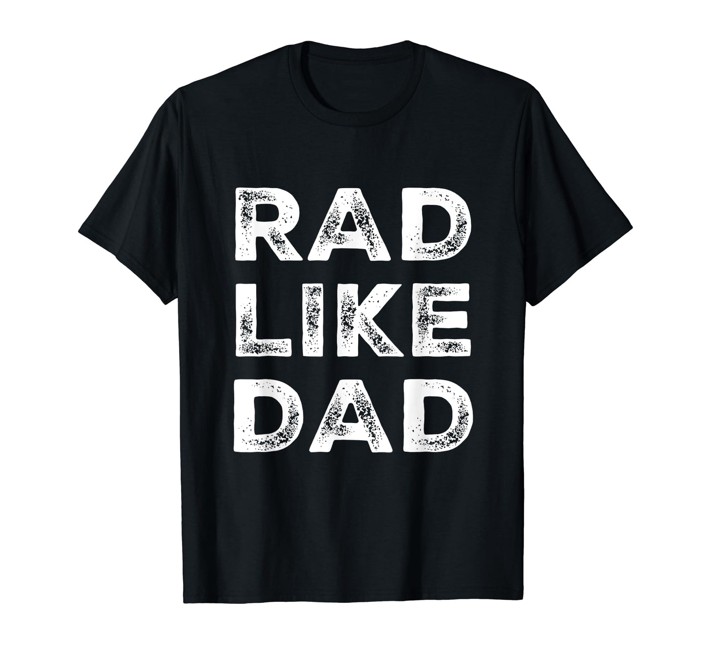 Funny Text Rad Like Dad Joke Button T-Shirt - Aesthetic Graphic Men Women - T-Shirt, Sweatshirt, Hoodie