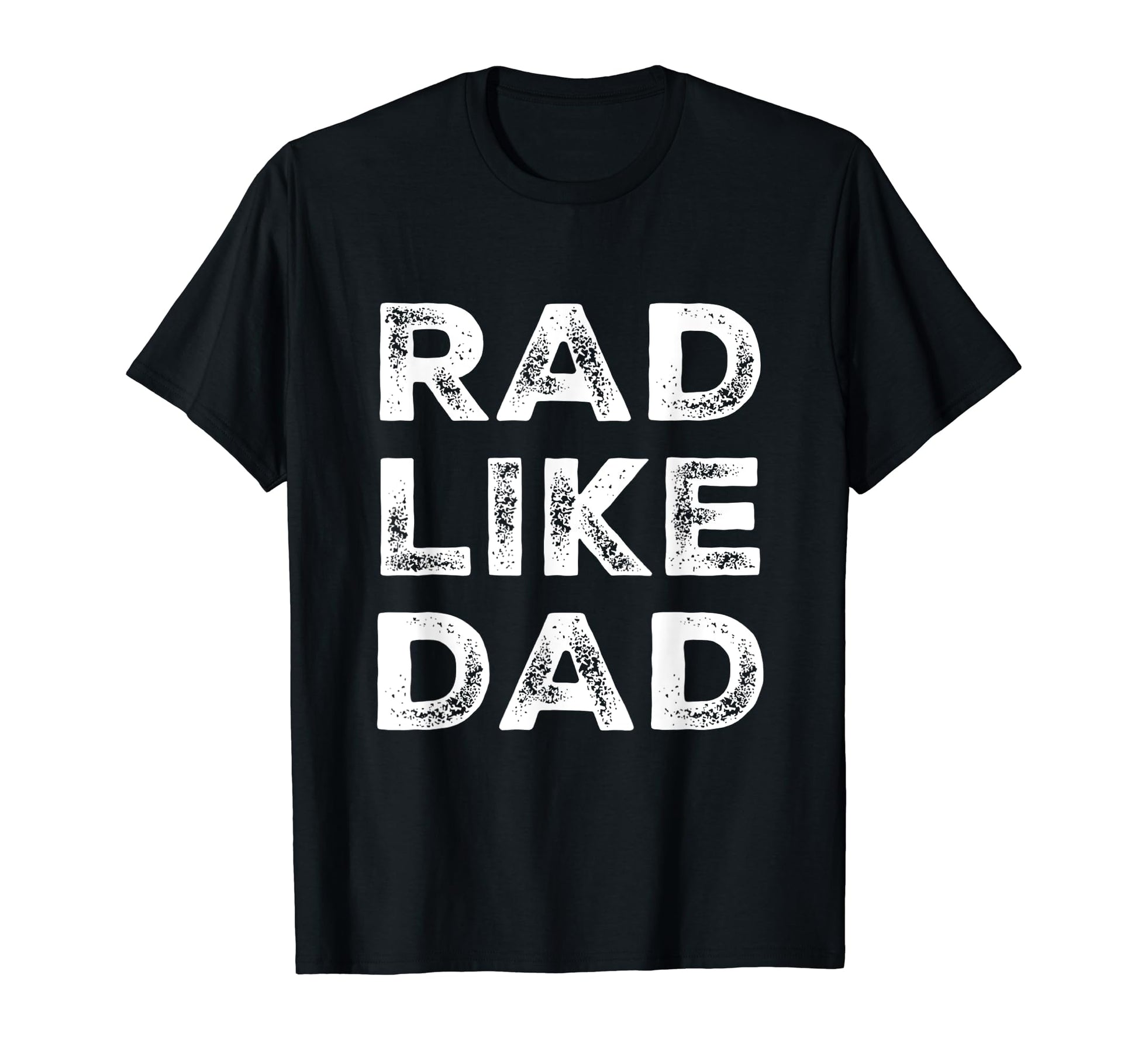 Funny Text Rad Like Dad Joke Button T-Shirt - Aesthetic Graphic Men Women - T-Shirt, Sweatshirt, Hoodie