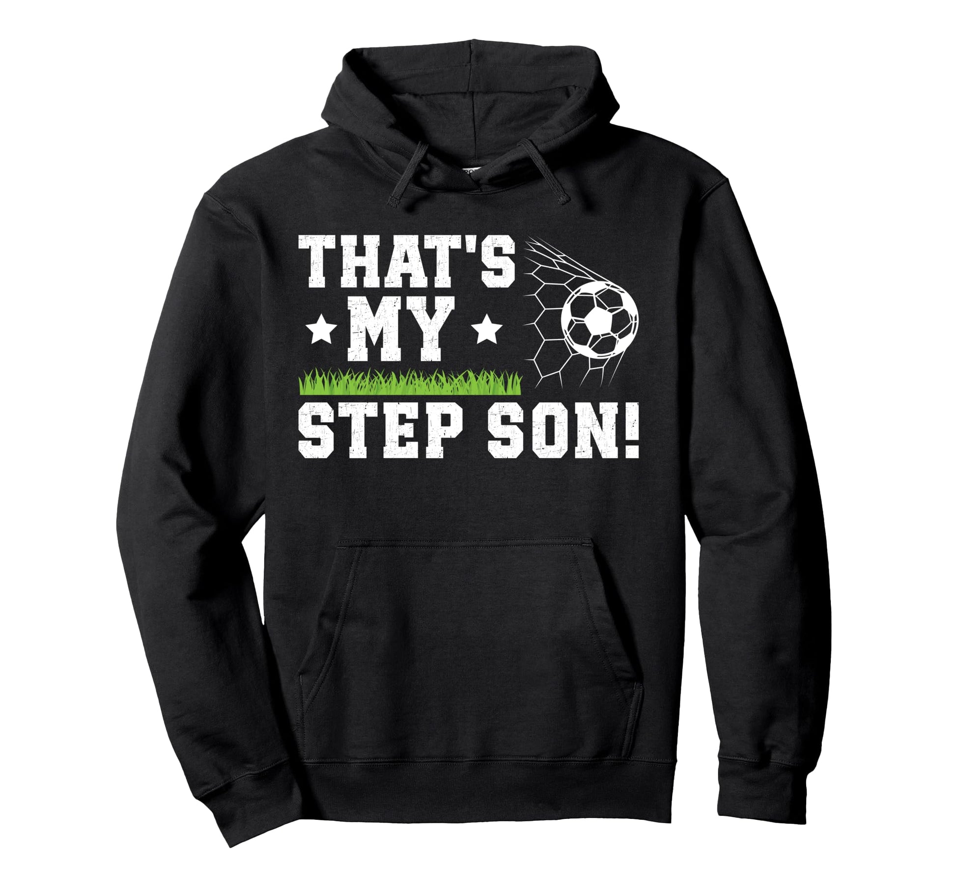 Proud Soccer Step Dad Soccer Player Hoodie - Streetwear Style Men Women - T-Shirt, Sweatshirt, Hoodie