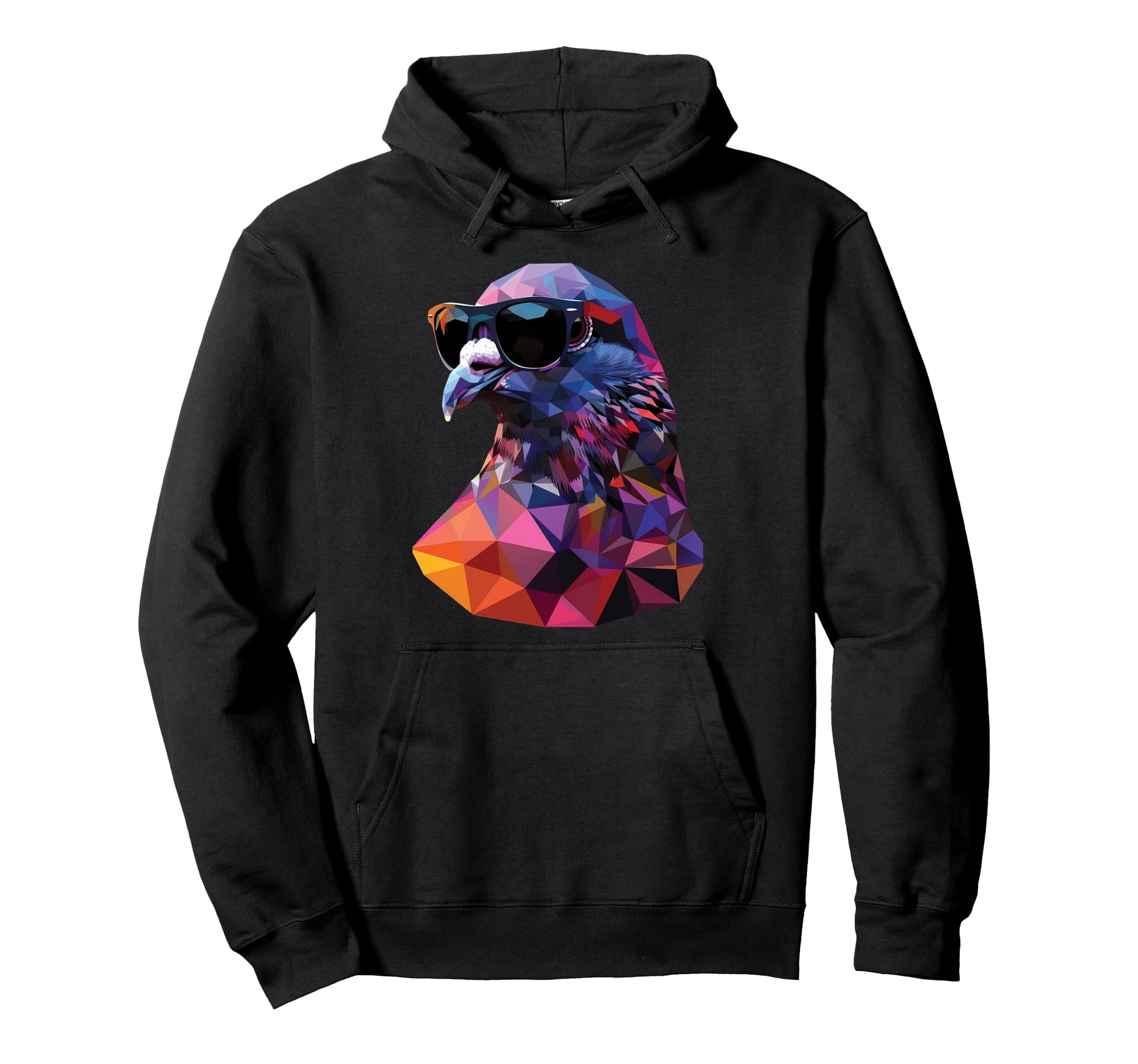 Pigeon Dad Mom Sunglasses Pigeon Hoodie - Trendy Graphic Men Women - T-Shirt, Sweatshirt, Hoodie